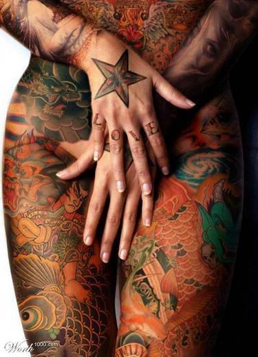 Designer brainstorms - tatoo & body art 